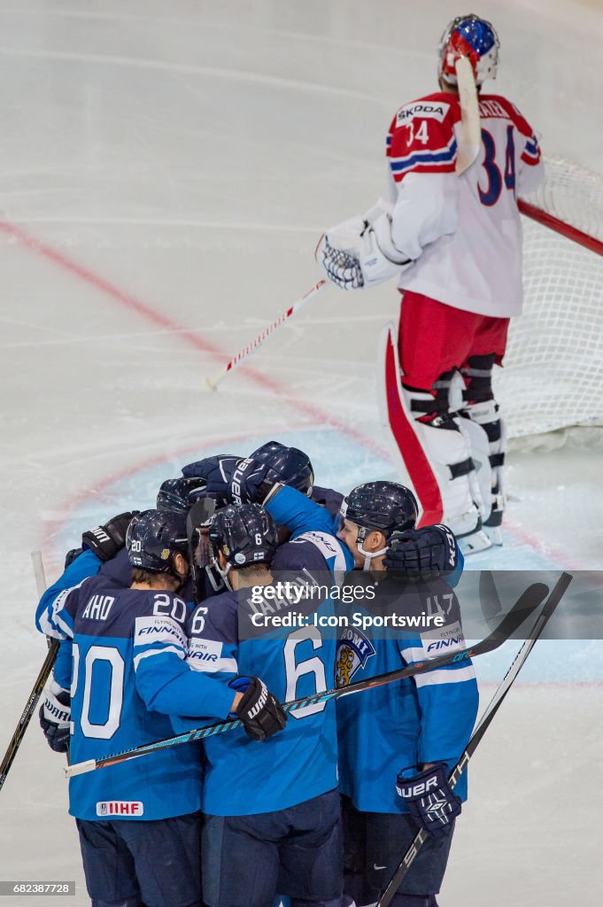 HOCKEY: MAY 08 IIHF World Championship - Finland v Czech Republic