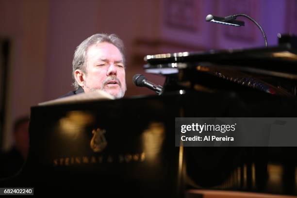 Jimmy Webb rehearses for in 'City Winery Presents A Celebration of the Music of Jimmy Webb' at Carnegie Hall on May 3, 2017 in New York City.