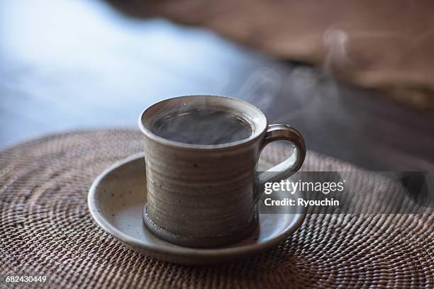 japanese style, coffee - coffee steam stock pictures, royalty-free photos & images