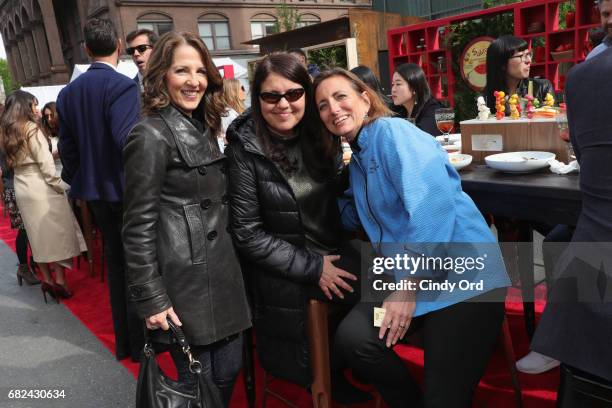 MaryDawn Wright attends an Unofficial Meal event in NYC celebrating #NationalHummusDay hosted by Lea Michele & Sabra Dipping Company at Astor Place...