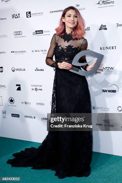 Fiona Erdmann during the GreenTec Awards at ewerk on May 12, 2017 in Berlin, Germany.