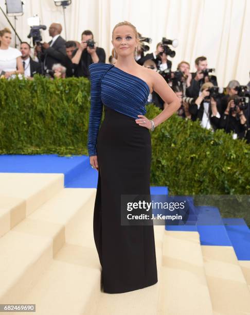 Reese Witherspoon attends the "Rei Kawakubo/Comme des Garcons: Art Of The In-Between" Costume Institute Gala at Metropolitan Museum of Art on May 1,...