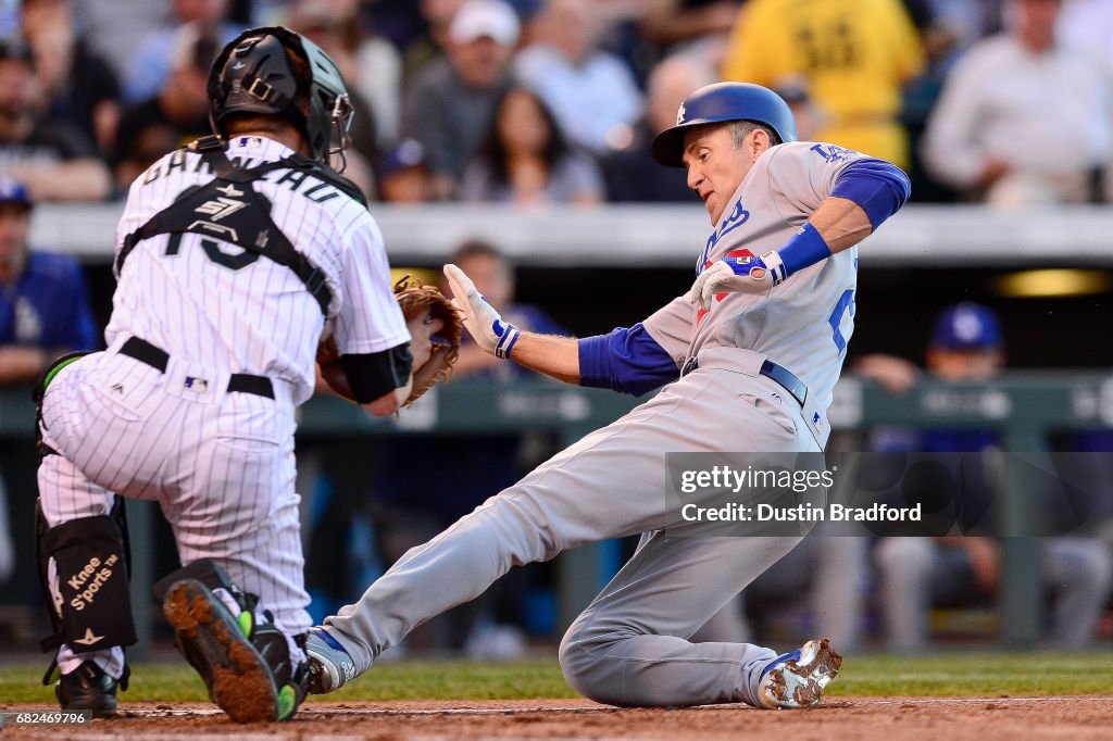 Los Angeles Dodgers v Colorado Rockies