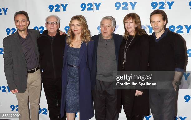 Actor Hank Azaria, director Barry Levinson, actors Michelle Pfeiffer, Robert De Niro, film producer Jane Rosenthal and actor Alessandro Nivola attend...