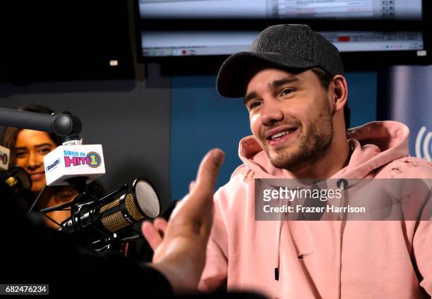 Singer Liam Payne attends the "Hits 1 In Hollywood" On SiriusXM Hits 1 Channel at The SiriusXM Studios In Los Angeles on May 12, 2017 in Los Angeles,...