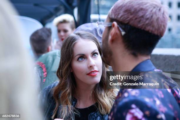 Kaitlin Dunning attends the Kiehl's Since 1851, Art Production Fund and Saks Fifth Avenue Celebrate the Unveiling of "Seated Ballerina" by Jeff Koons...