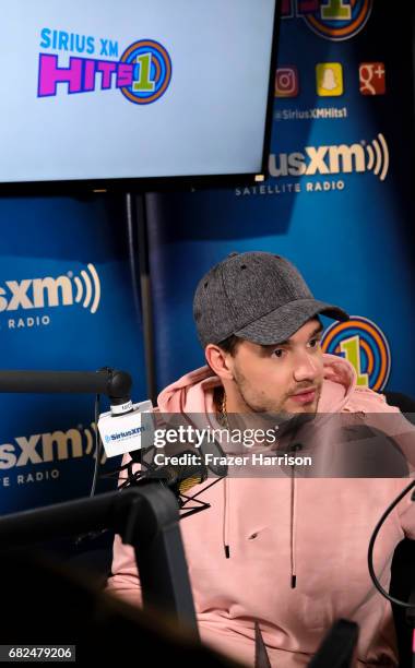 Singer Liam Payne attends the "Hits 1 In Hollywood" On SiriusXM Hits 1 Channel at The SiriusXM Studios In Los Angeles on May 12, 2017 in Los Angeles,...