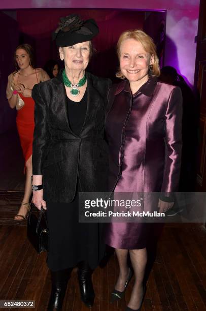 Roz Goldstein and Katie Rosenberg attend the 2017 Hot Pink Party "Super Nova" presented by the Breast Cancer Research Foundation at Park Avenue...