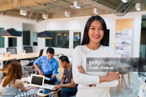 portrait of a confident young female entrepreneur - talent development stock pictures, royalty-free photos & images