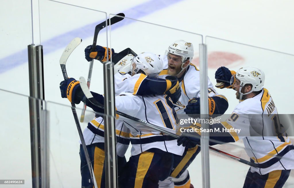 Nashville Predators v Anaheim Ducks - Game One