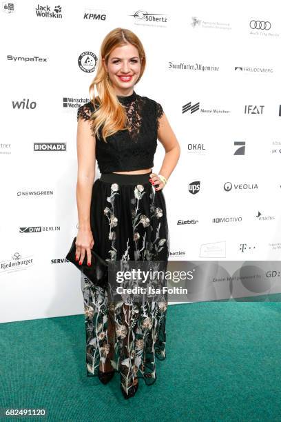 German actress Susan Sideropoulos attends the GreenTec Awards at ewerk on May 12, 2017 in Berlin, Germany.