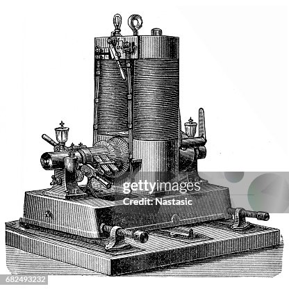 Dynamo machine ,Edison-Hopkinson ,1883 Dynamo machine ,Edison-Hopkinson ,1883