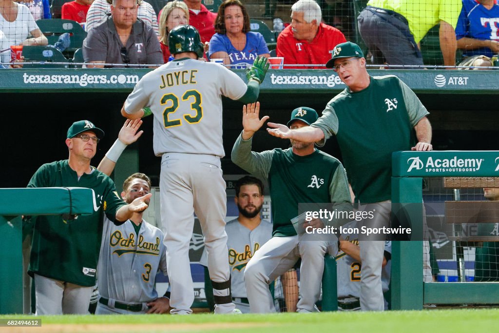 MLB: MAY 12 Athletics at Rangers