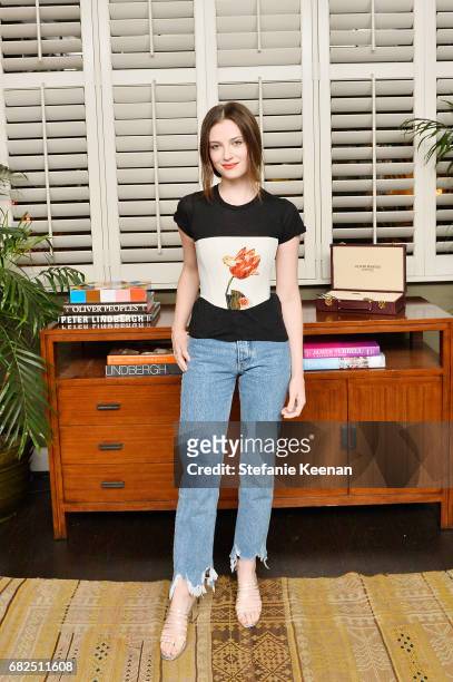 Zoe Levin attends Oliver Peoples 30th Anniversary Party on May 12, 2017 in Los Angeles, California.