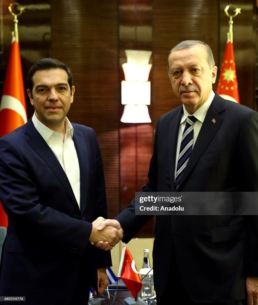 Recep Tayyip Erdogan - Alexis Tsipras meeting in China