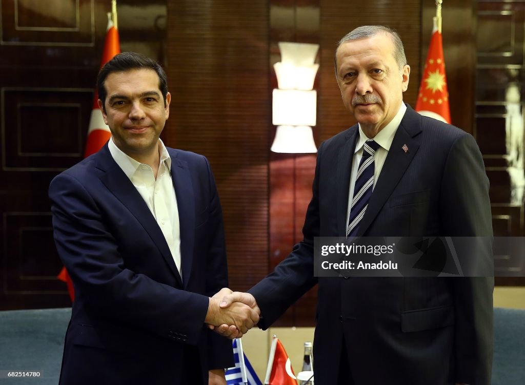 Recep Tayyip Erdogan - Alexis Tsipras meeting in China