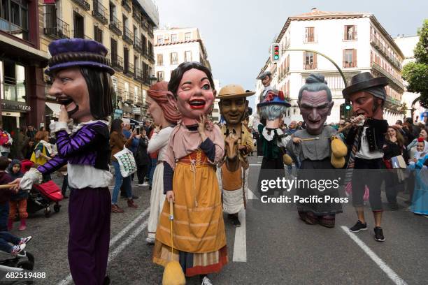 The festivities of San Isidro are the typical celebrations of Madrid, around May 15th. Both people dress up in the typical "chulapo" costumes and...