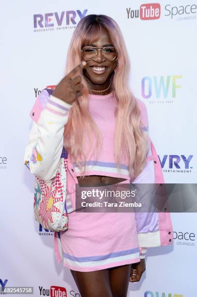 Miles Jai attends the opening night ceremony for OUT Web Fest 2017 LGBTQ + Digital Shorts Festival at YouTube Space LA on May 12, 2017 in Los...