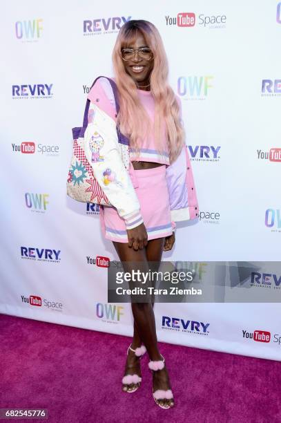 Miles Jai attends the opening night ceremony for OUT Web Fest 2017 LGBTQ + Digital Shorts Festival at YouTube Space LA on May 12, 2017 in Los...