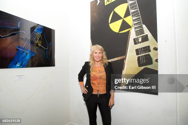 Lisa S. Johnson attends the Malibu Guitar Festival Gallery Opening Reception at Malibu Village on May 12, 2017 in Malibu, California.