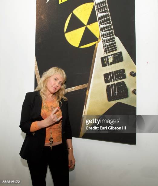 Lisa S. Johnson attends the Malibu Guitar Festival Gallery Opening Reception at Malibu Village on May 12, 2017 in Malibu, California.