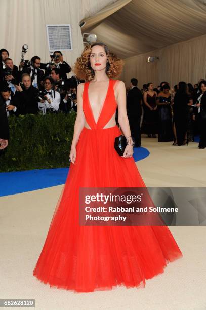 Rose Bryne attends "Rei Kawakubo/Comme des Garcons: Art Of The In-Between" Costume Institute Gala - Arrivals at Metropolitan Museum of Art on May 1,...