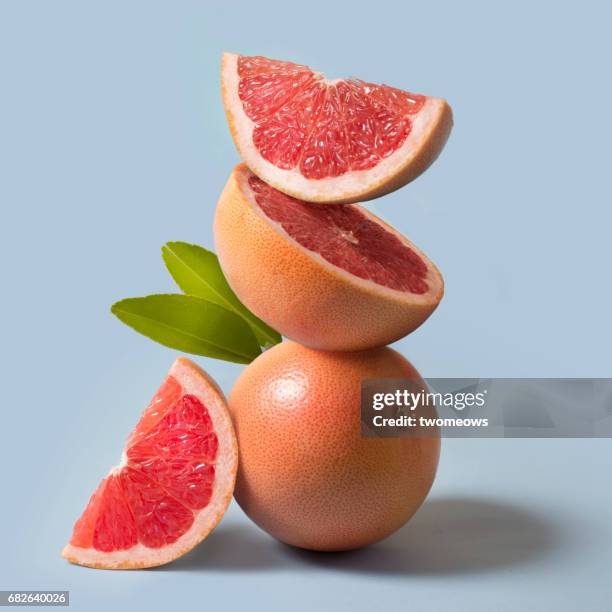 grapefruit close up still life. - grapefruit stock pictures, royalty-free photos & images