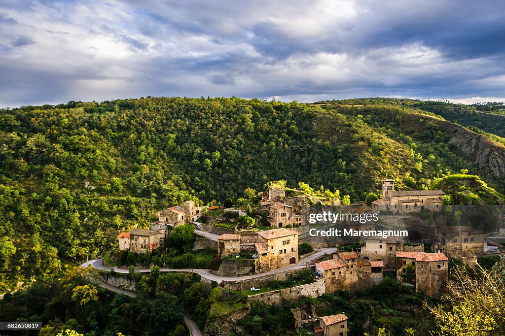 View of the village