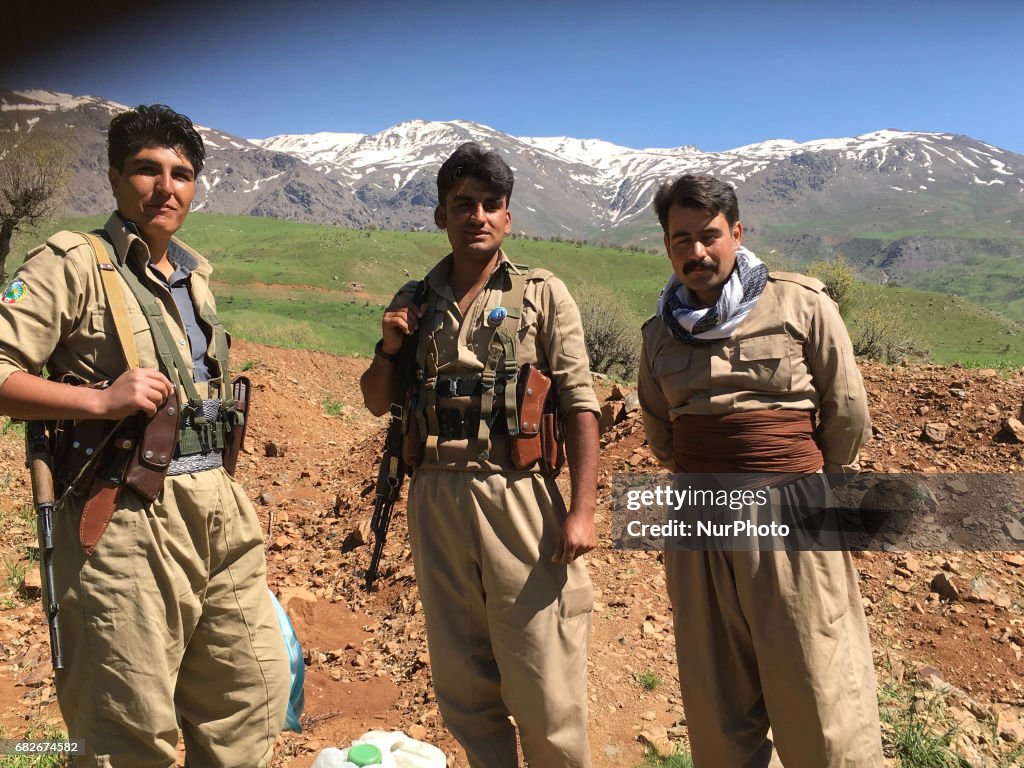 Pdki The Democratic Party of Iranian Kurdistan's armed wing, known as the ...