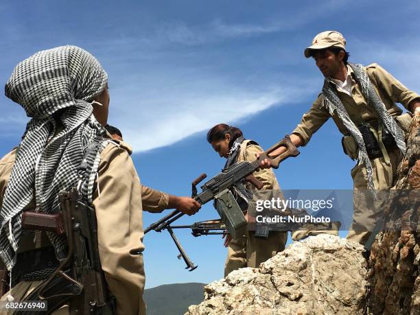 The Democratic Party of Iranian Kurdistan's armed wing, known as the Iranian peshmerga, located in the border near Iran continue their armed struggle...