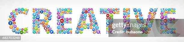 creative future and futuristic technology vector buttons - car engineer computer stock illustrations