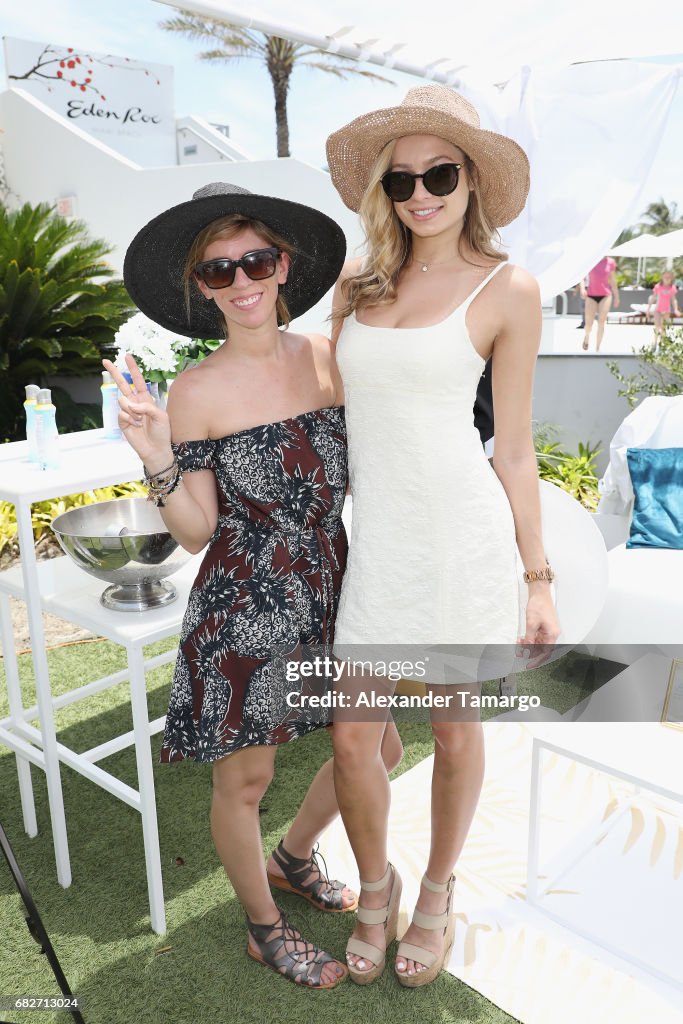 Ali Linsky Ali Lasky and Ashlen Alexandra attend Simply Stylist Miami Pop-Up ...