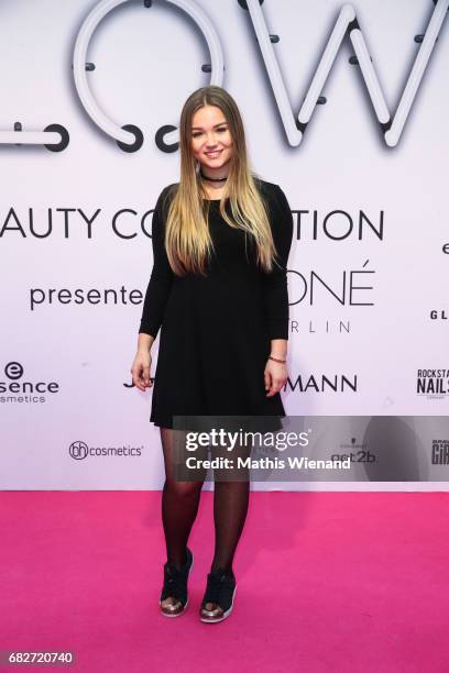 Julia Beautx attends the GLOW - The Beauty Convention on May 13, 2017 in Duesseldorf, Germany.