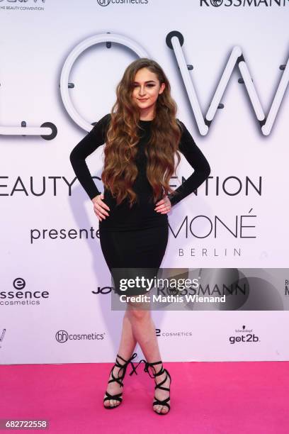 Guest attends the GLOW - The Beauty Convention on May 13, 2017 in Duesseldorf, Germany.