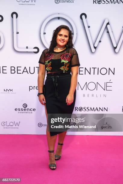 Laura Lareeva attends the GLOW - The Beauty Convention on May 13, 2017 in Duesseldorf, Germany.
