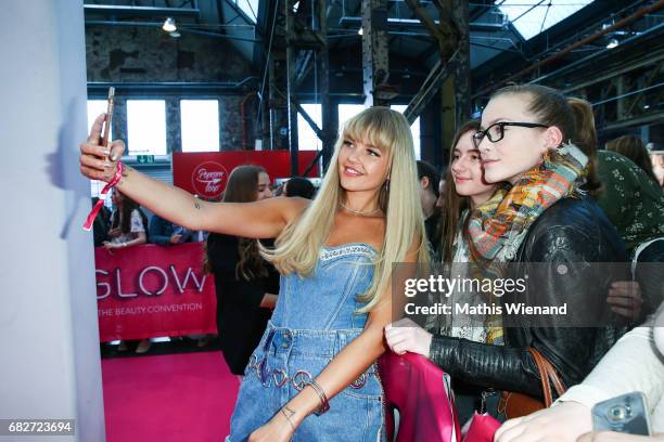Bonnie Strange attends the GLOW - The Beauty Convention on May 13, 2017 in Duesseldorf, Germany.