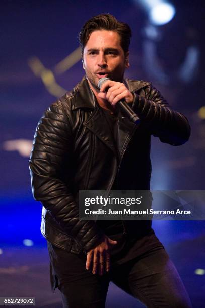 David Bustamante performs in concert at the Palacio Festivales on May 13, 2017 in Santander, Spain.