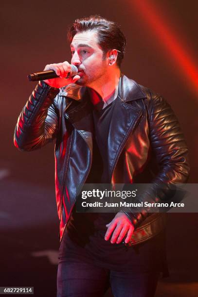 David Bustamante performs in concert at the Palacio Festivales on May 13, 2017 in Santander, Spain.