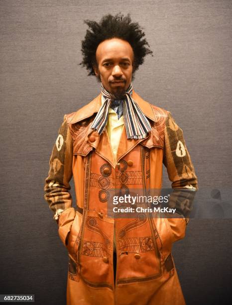 Winner Fantastic Negrito poses for a portrait backstage before his performance at Shaky Knees Music Festival at Centennial Olympic Park on May 13,...