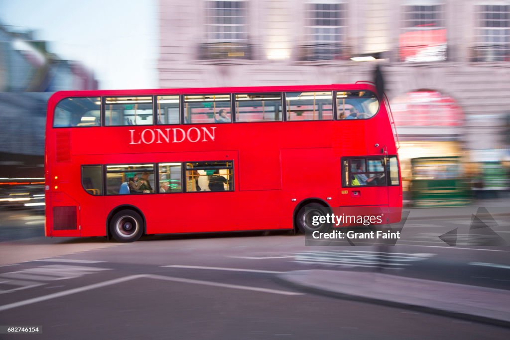 Double decker bus.