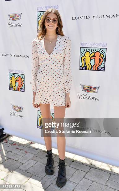 Kaia Gerber attends Cindy Crawford and Kaia Gerber host Best Buddies Mother's Day Brunch in Malibu, CA sponsored by David Yurman on May 13, 2017 in...