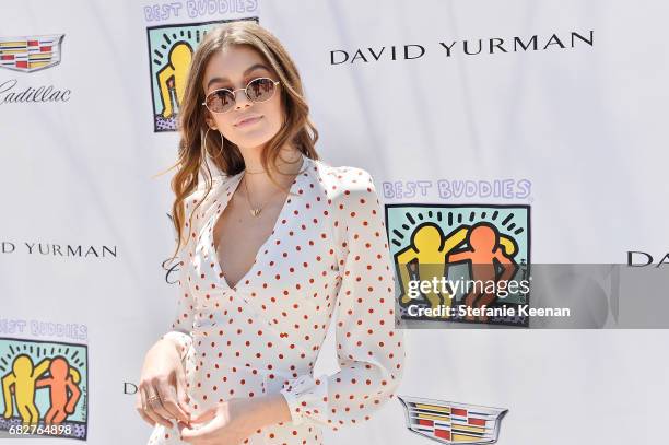 Kaia Gerber attends Cindy Crawford and Kaia Gerber host Best Buddies Mother's Day Brunch in Malibu, CA sponsored by David Yurman on May 13, 2017 in...