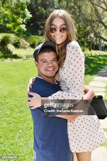 Kaia Gerber and guest attend Cindy Crawford and Kaia Gerber host Best Buddies Mother's Day Brunch in Malibu, CA sponsored by David Yurman on May 13,...