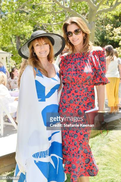 Jane Seymour and Cindy Crawford attend Cindy Crawford and Kaia Gerber host Best Buddies Mother's Day Brunch in Malibu, CA sponsored by David Yurman...