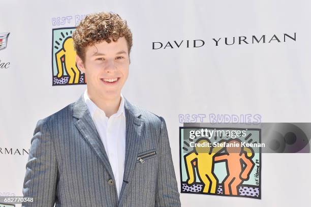 Nolan Gould attends Cindy Crawford and Kaia Gerber host Best Buddies Mother's Day Brunch in Malibu, CA sponsored by David Yurman on May 13, 2017 in...