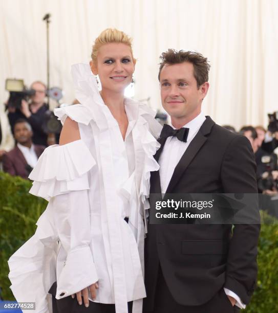 Claire Danes and Hugh Dancy attend the "Rei Kawakubo/Comme des Garcons: Art Of The In-Between" Costume Institute Gala at Metropolitan Museum of Art...