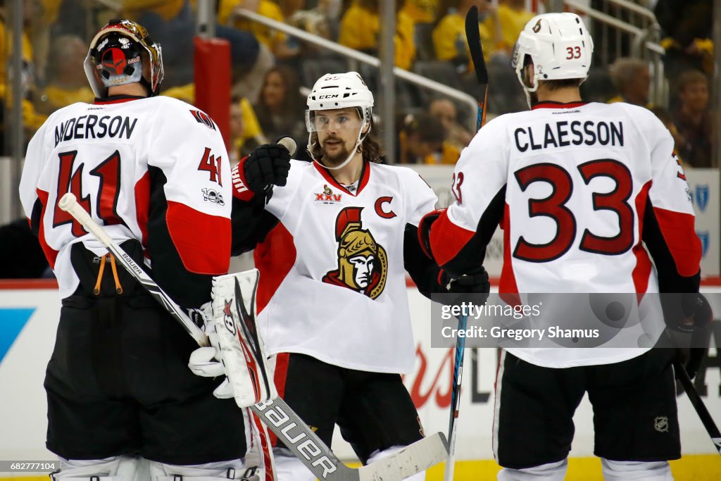 Ottawa Senators v Pittsburgh Penguins - Game One