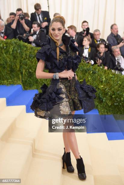 Sofia Sanchez de Betak attends the "Rei Kawakubo/Comme des Garcons: Art Of The In-Between" Costume Institute Gala at Metropolitan Museum of Art on...