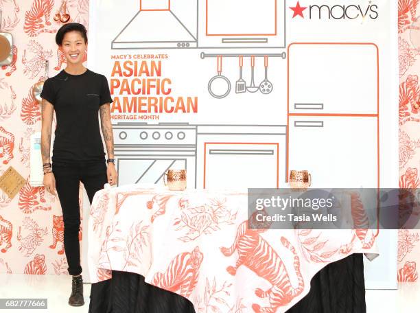 Top Chef winner Kristen Kish Visits Macy's at Macy's Plaza as part of Asian Pacific American Heritage Month at Macy's Downtown Los Angeles on May 13,...