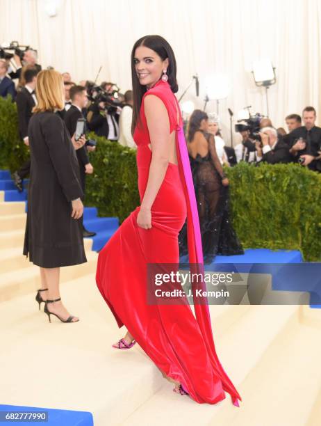 Katie Lee attends the "Rei Kawakubo/Comme des Garcons: Art Of The In-Between" Costume Institute Gala at Metropolitan Museum of Art on May 1, 2017 in...